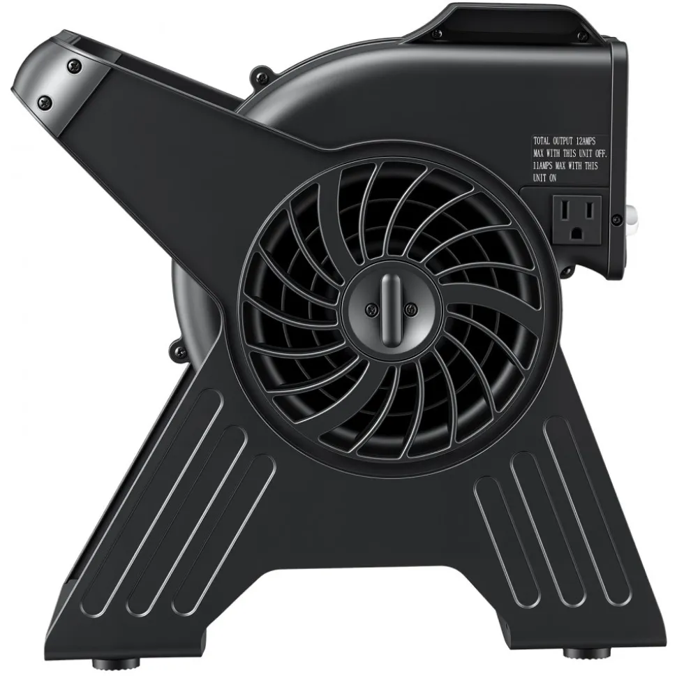VEVOR Blower Fan, 13 in Portable Utility Floor Fan, 300 CFM, 3 Speeds, Multi-Angle Airflow, Lightweight Portable High Velocity Air Mover, for Drying, Dehumidifying, Carpets, Air Circulation, Cooling