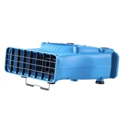 VEVOR Blower Fan, Low Profile Air Mover Carpet Dryer, 1000 CFM, 2 Speeds, Multi-Angle Airflow, Lightweight Portable for Crawlspaces, Attics, Basements, Bathrooms, Water Damage Restoration, Blue