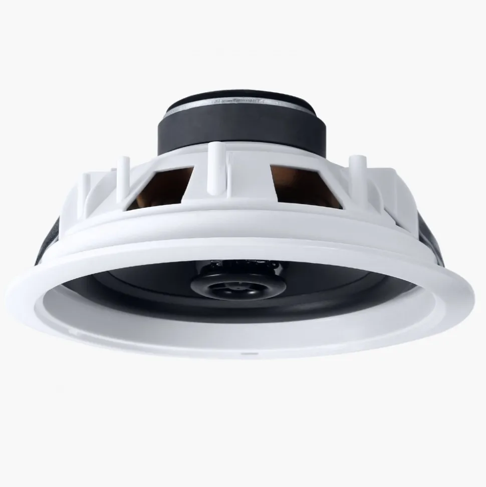 VEVOR Bluetooth Ceiling Speakers, 6.5", In Ceiling & In-Wall Speaker System with Amplifier, 2-Way, for Damp and Humid Placement, Home Theater, Covered Outdoor Patio and Flush Mount Wired, 4 Speakers