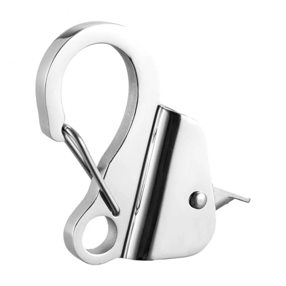 VEVOR Boat Anchor Hook, 304 Stainless Steel Slide Anchor, Knotless Anchor System with Quick Release, Boat Anchor Hook Clips for 3/8" - 5/8" Boat Anchor Rope, Easy to Use, Holds 3700 LBS