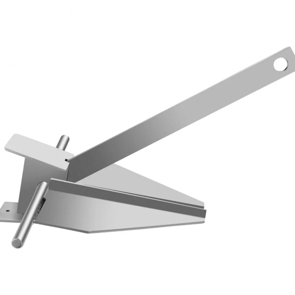VEVOR Boat Anchor Kit 13 lb Fluke Style Anchor, Hot Dipped Galvanized Steel Fluke Anchor, Marine Anchor with Anchor, Shackles, Chain, Rope for Boat Mooring on The Beach, Boats from 20'-32'
