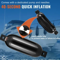 VEVOR Boat Fenders, 5.5