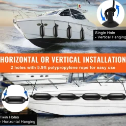 VEVOR Boat Fenders, 5.5