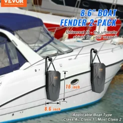 VEVOR Boat Fenders, 8.6