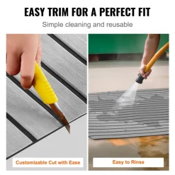 VEVOR Boat Flooring, EVA Foam Boat Decking 94.5