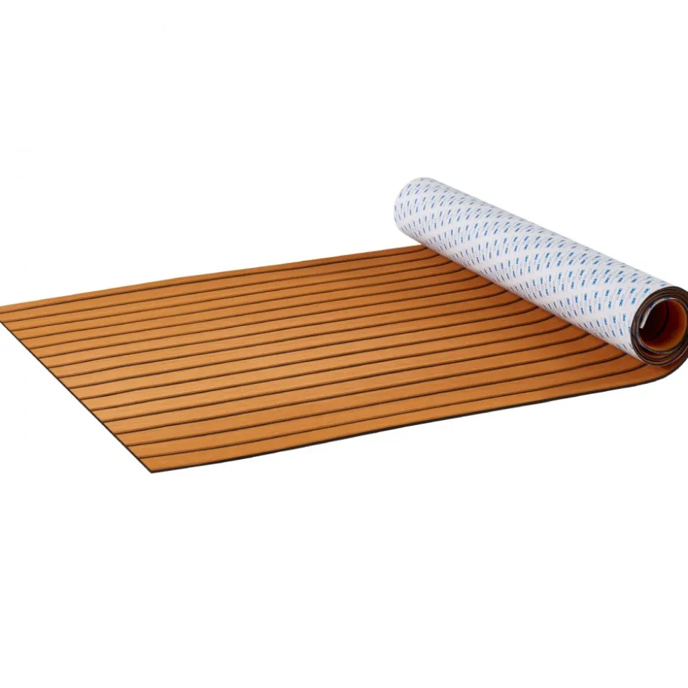 VEVOR Boat Flooring, EVA Foam Boat Decking 94.5" x 46", Non-Slip Self-Adhesive Flooring, 29.9 sq.ft Marine Carpet for Boats, Yacht, Pontoon, Kayak Decking