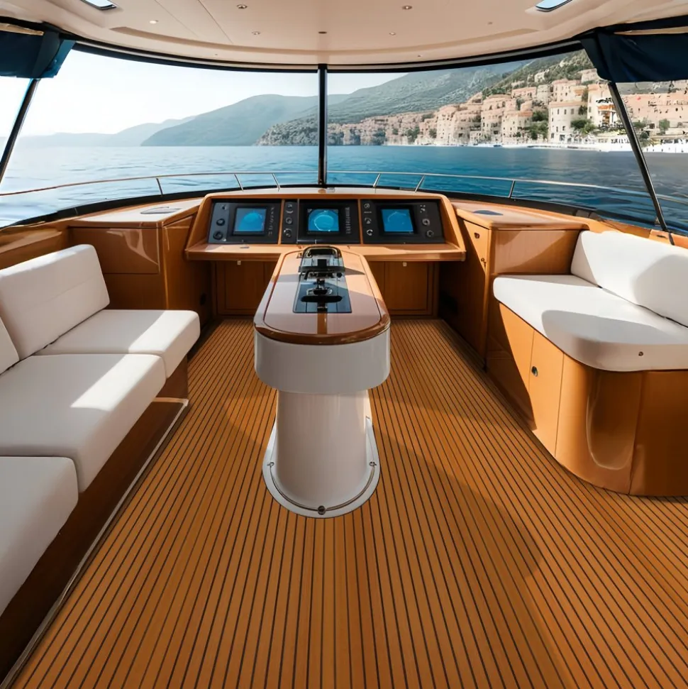 VEVOR Boat Flooring, EVA Foam Boat Decking 94.5" x 46", Non-Slip Self-Adhesive Flooring, 29.9 sq.ft Marine Carpet for Boats, Yacht, Pontoon, Kayak Decking