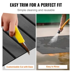 VEVOR Boat Flooring, EVA Foam Boat Decking 94.5