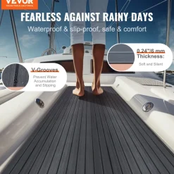 VEVOR Boat Flooring, EVA Foam Boat Decking 94.5