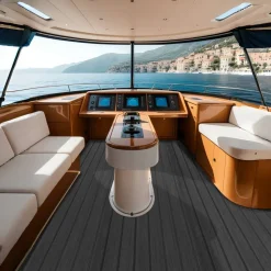 VEVOR Boat Flooring, EVA Foam Boat Decking 94.5" x 17.7", Non-Slip Self-Adhesive Flooring, 11.6 sq.ft Marine Carpet for Boats, Yacht, Pontoon, Kayak Decking
