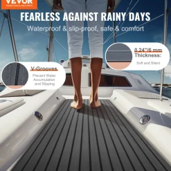 VEVOR Boat Flooring, EVA Foam Boat Decking 94.5