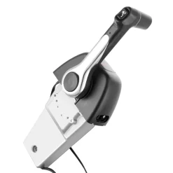 VEVOR Boat Throttle Control, 704-48205-P1 Top-Mounted Outboard Remote Control Box for Yamaha 4-Stroke, Marine Throttle Control Box with Power Trim Switch and 4.6 ft Harness with 5 Pin Connector