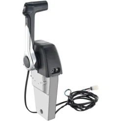 VEVOR Boat Throttle Control, 704-48205-P1 Top-Mounted Outboard Remote Control Box for Yamaha 4-Stroke, Marine Throttle Control Box with Power Trim Switch and 4.6 ft Harness with 5 Pin Connector