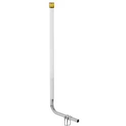 VEVOR Boat Trailer Guide, 65.7 in with LED Light Trailer Guide Poles, 2PCS High-Hardness Steel Guide-Ons, Wide Adjustable Trailers Guides with PVC Pipes, for Ski Boat, Fishing Boat, Sailboat Trailers