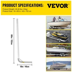 VEVOR Boat Trailer Guide-on, 60