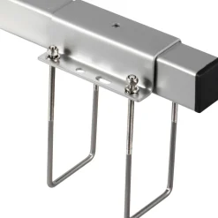 VEVOR Boat Trailer Guide-ons, 2 PCS Rustproof Steel Trailer Guide ons, Trailer Guides with Carpet-Padded Boards, Mounting Parts Included, for Ski Boat, Fishing Boat or Sailboat Trailer