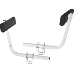 VEVOR Boat Trailer Guide, 2PCS Adjustable Short Bunk Guide-Ons, Hardened Steel Trailer Guide Poles with Soft Cushion, Heavy Duty Roller Guide Design, for Ski Boat, Fishing Boat or Sailboat Trailer