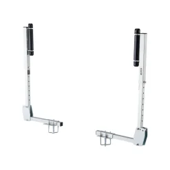 VEVOR Boat Trailer Guides, 27.6-41.3 in Height Adjustable Trailers Guide, 2PCS Thickened High-Duty Trailer Guide-Ons with Smooth Roller Guidance, for Over 16 in Larger Fishing Boats, Runabout Boats