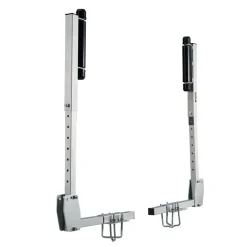 VEVOR Boat Trailer Guides, 27.6-41.3 in Height Adjustable Trailers Guide, 2PCS Thickened High-Duty Trailer Guide-Ons with Smooth Roller Guidance, for Over 16 in Larger Fishing Boats, Runabout Boats
