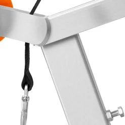 VEVOR Boat Trailer Winch Stand with Roller, 1200 lbs Winch & 2 in x 25 ft Winch Strap, Boat Winch Mount with U-Bolt for 2-3 Inches W x 3-4 Inches H Trailer Tongue, Fit for Jet Ski, Sailboat, Speedboat