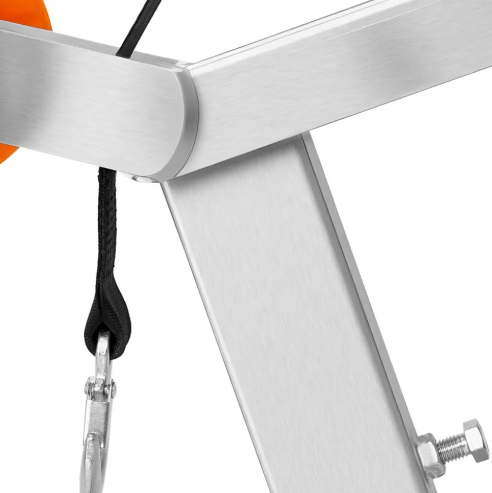 VEVOR Boat Trailer Winch Stand with Roller, 1200 lbs Winch & 2 in x 25 ft Winch Strap, Boat Winch Mount with U-Bolt for 2-3 Inches W x 3-4 Inches H Trailer Tongue, Fit for Jet Ski, Sailboat, Speedboat