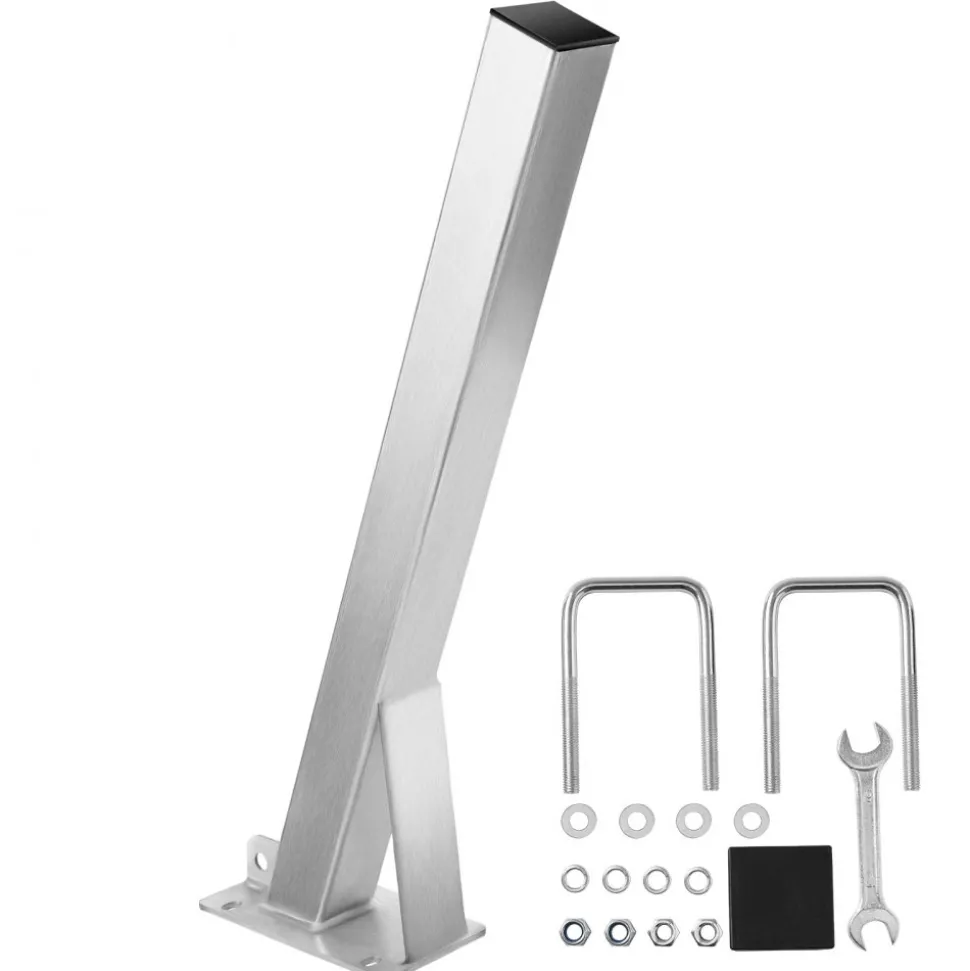 VEVOR Boat Trailer Winch Stand, 3 x 3 x 34-inch Winch Posts, Boat Winch Mount with U-Bolts for 3 Inches W x 3-4 Inches H Trailer Tongue, Galvanized, Fit for Jet Ski, Sailboat, Fishing Boat, Speedboat