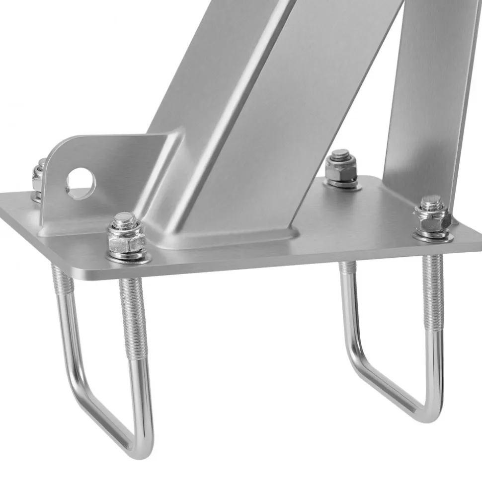 VEVOR Boat Trailer Winch Stand, 3 x 3 x 34-inch Winch Posts, Boat Winch Mount with U-Bolts for 3 Inches W x 3-4 Inches H Trailer Tongue, Galvanized, Fit for Jet Ski, Sailboat, Fishing Boat, Speedboat