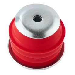 VEVOR Body Mount Bushing Kit, Compatible with 2008-2016 F250 F350 Super Duty, 60 PCS Polyurethane Body Mount Kit, Quick Replacement, Durable Components for Improving Bumpy Driving Performance, Red