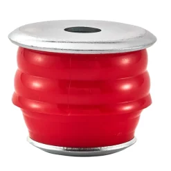 VEVOR Body Mount Bushing Kit, Compatible with 2008-2016 F250 F350 Super Duty, 60 PCS Polyurethane Body Mount Kit, Quick Replacement, Durable Components for Improving Bumpy Driving Performance, Red