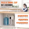 VEVOR Bottled Water Dispenser Pump System, 5 Gallon Dispensing System, Automatic Electric Water Dispenser, Single Inlet Water Jug Pump, Compatible Use with Coffee/Tea Machine, Refrigerator, Ice Maker