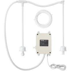 VEVOR Bottled Water Dispenser Pump System, 2x5 Gallon Dispensing System, Automatic Electric Water Dispenser, Double-Pipe Water Jug Pump, Compatible Use with Coffee/Tea Machine, Refrigerator, Ice Maker