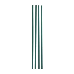 VEVOR Bottom Locking Privacy Slats, Double-Wall Vertical Bottom-Locking Slats for Chain-Link Fence, High-Density HDPE Chain Link Slats Ideally Fit 4' High Fence for Garden, Farm, Sports Field(Green)
