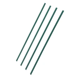 VEVOR Bottom Locking Privacy Slats, Double-Wall Vertical Bottom-Locking Slats for Chain-Link Fence, High-Density HDPE Chain Link Slats Ideally Fit 4' High Fence for Garden, Farm, Sports Field(Green)