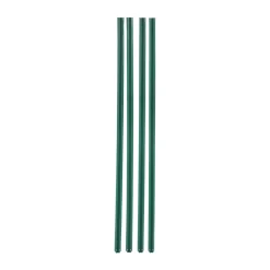 VEVOR Bottom Locking Privacy Slats, Double-Wall Vertical Bottom-Locking Slats with Wings for Chain-Link Fence, High-Density HDPE Chain Link Slats Ideally Fit 4' High Fence for Garden and Farm(Green)