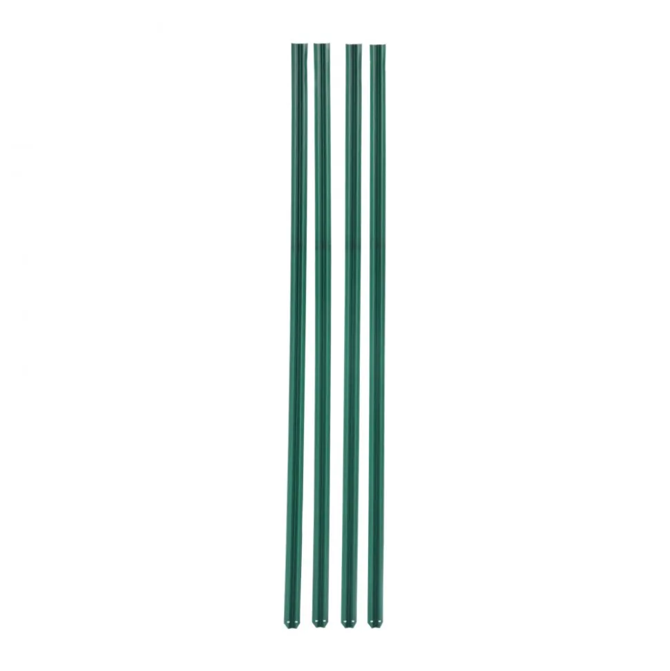 VEVOR Bottom Locking Privacy Slats, Double-Wall Vertical Bottom-Locking Slats with Wings for Chain-Link Fence, High-Density HDPE Chain Link Slats Ideally Fit 4' High Fence for Garden and Farm(Green)