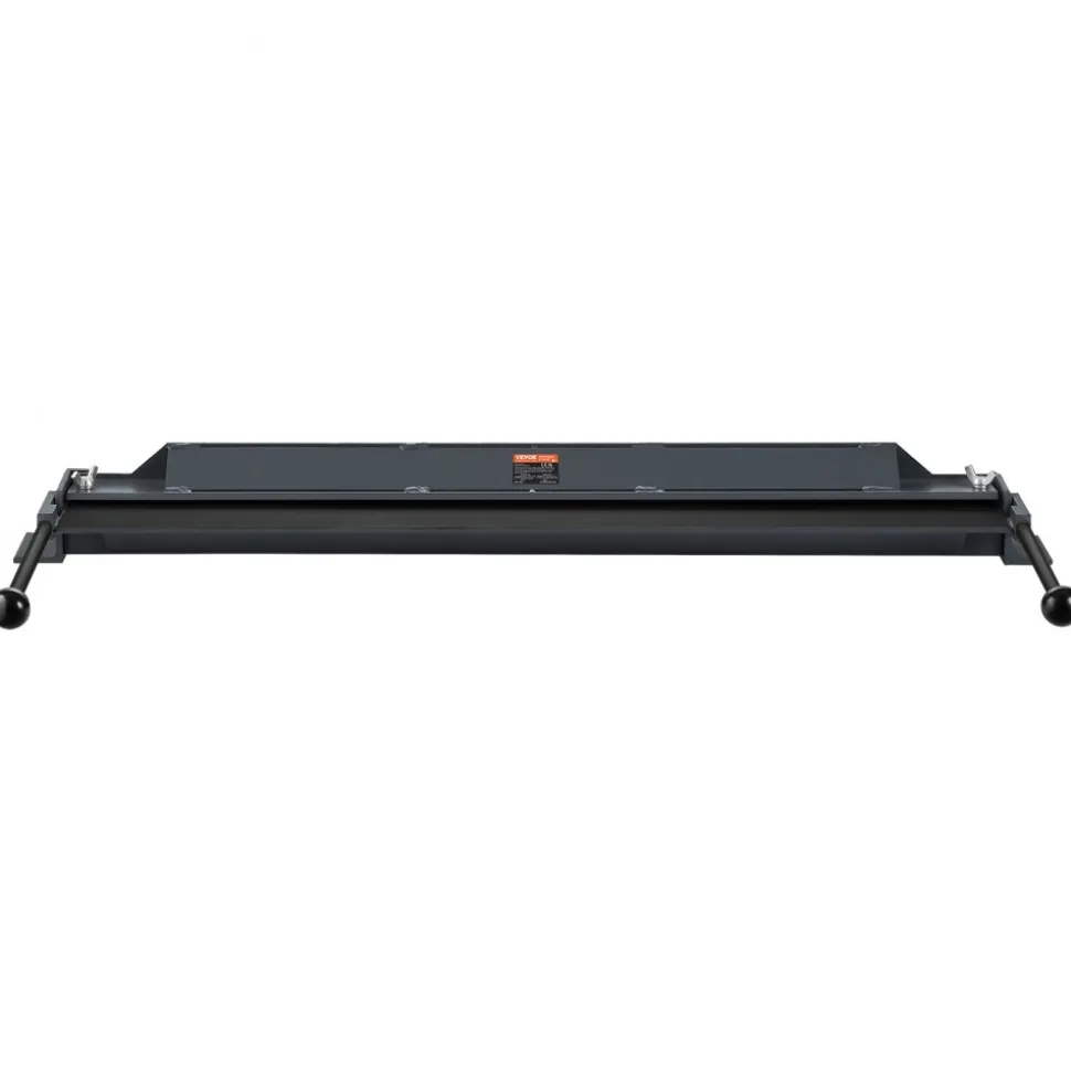 VEVOR Box and Pan Brake, 48-Inch, 0-130 Degrees Sheet Metal Bending Brake, Portable Mini Metal Bender with 20 Gauge Low Carbon Steel 14 Gauge Aluminum Capacity Power Handle, for Metal Bending