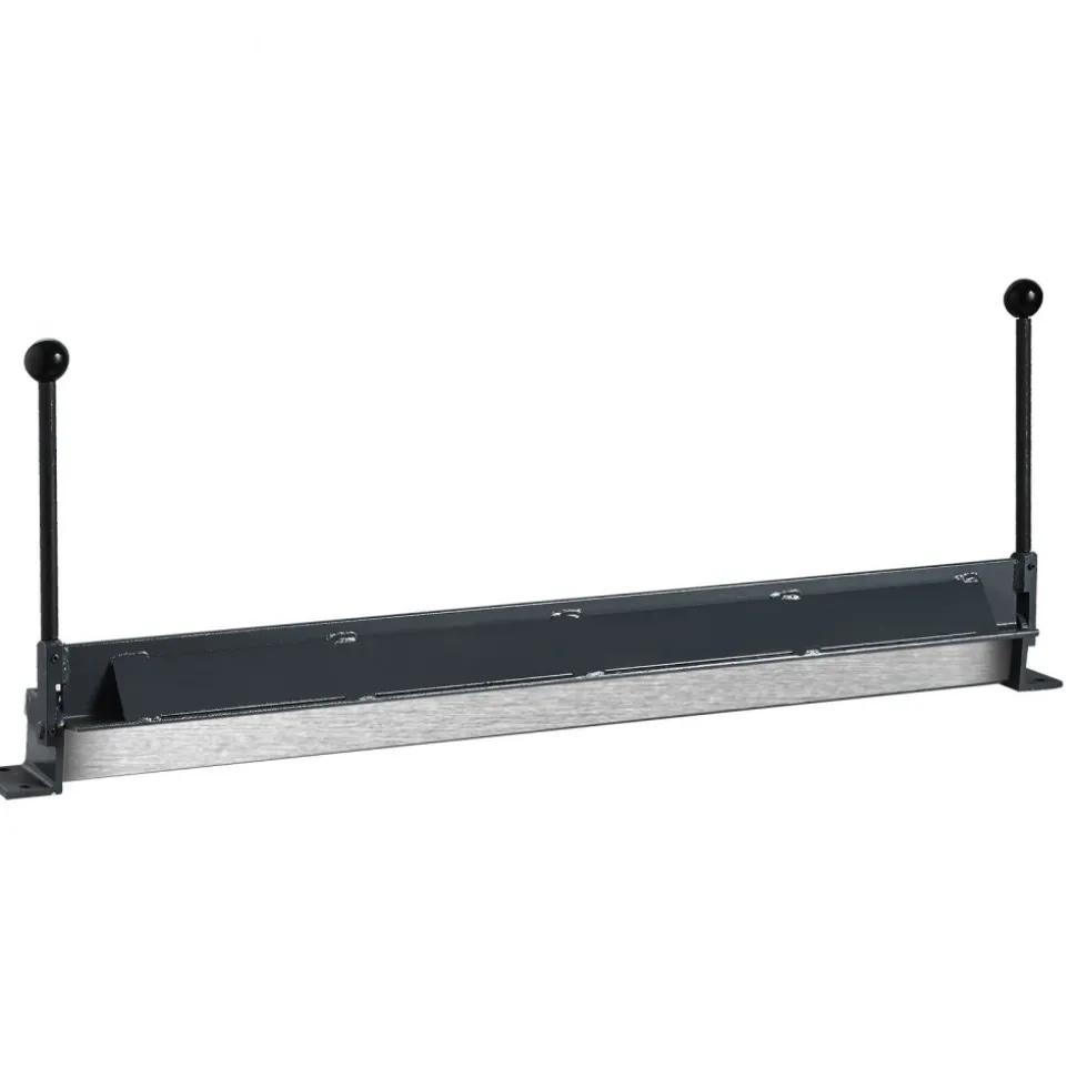 VEVOR Box and Pan Brake, 48-Inch, 0-130 Degrees Sheet Metal Bending Brake, Portable Mini Metal Bender with 20 Gauge Low Carbon Steel 14 Gauge Aluminum Capacity Power Handle, for Metal Bending