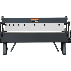 VEVOR Box and Pan Brake, 24-Inch, 0-130 Degrees Sheet Metal Bending Brake, Portable Metal Bender with 20 Gauge Low Carbon Steel 14 Gauge Aluminum Capacity, 5 Adjustable Fingers for Metal Bending