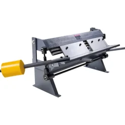 VEVOR Box and Pan Brake, 24 in Sheet Metal Bending Brake,16-Gauge Mild Steel Capacity, 0-135 Degree Adjustable, Metal Bender Machine with 5 Fingers, Heavy-Duty Aluminum Folder for Precise Bending