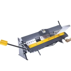 VEVOR Box and Pan Brake, 48 in Sheet Metal Bending Brake,16-Gauge Mild Steel Capacity, 0-135 Degree Adjustable, Metal Bender Machine with 16 Fingers, Heavy-Duty Aluminum Folder for Precise Bending