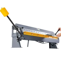 VEVOR Box and Pan Brake, 50 in Sheet Metal Bending Brake,16-Gauge Mild Steel Capacity, 0-135 Degree Adjustable, Metal Bender Machine with 16 Fingers, Heavy-Duty Aluminum Folder for Precise Bending