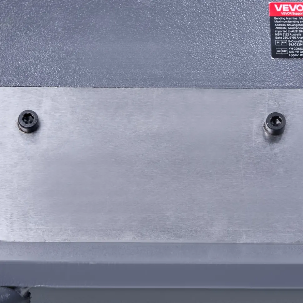 VEVOR Box and Pan Brake, 50 in Sheet Metal Bending Brake,16-Gauge Mild Steel Capacity, 0-135 Degree Adjustable, Metal Bender Machine with 16 Fingers, Heavy-Duty Aluminum Folder for Precise Bending