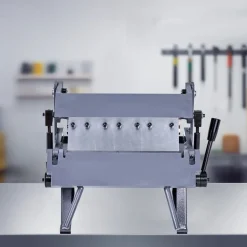 VEVOR Box and Pan Brake, 12 in Sheet Metal Bending Brake, 20-Gauge Mild Steel Capacity, 0-135 Degree Adjustable, Metal Bender Machine with 5 Fingers, Heavy-Duty Aluminum Folder for Precise Bending