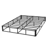 VEVOR Box Spring, Queen Size Bed Frame with Washable Fabric Cloth, Heavy Duty Metal Frame for Queen Bed, 9 in Mattress Foundation, 3500 lbs Max Weight Capacity, Easy Assembly, 79.1L x 59.6W x 9.1H in