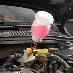 VEVOR Brake Bleeder Kit, 3L Brake Fluid Extractor with 1L Siphon Refilling Bottle & 13 Hose Connectors, Complete Brake Fluid Bleeder Kit with Extended Silicone Hose & Handle, Fit for Most Vehicles