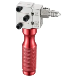 VEVOR Brake Line Flaring Tool Kit, 45° Single & Double Flare Tool for 3/16