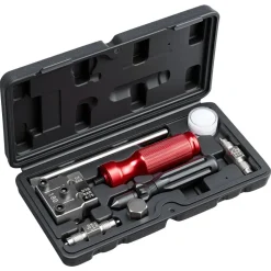 VEVOR Brake Line Flaring Tool Kit, 45° Single & Double Flare Tool for 3/16
