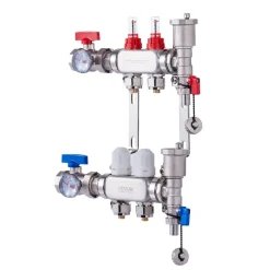 VEVOR 2-Branch Radiant Heat Manifold, 1/2