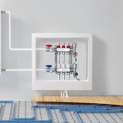 VEVOR 3-Branch Radiant Heat Manifold, 1/2