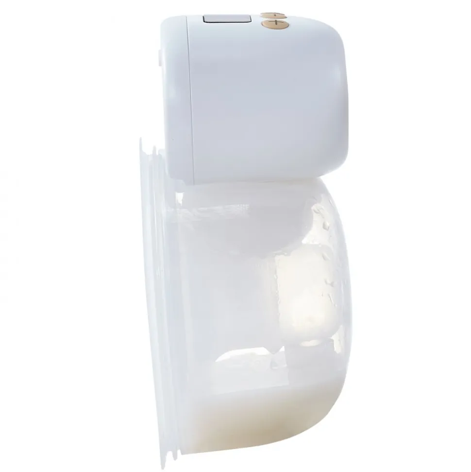 VEVOR Breast Pump, Wearable Electric Breast Pumps Hands Free, 4 Mode & 12 Levels, 300mmHg Strong Suction, Ultra-Quiet Rechargeable Portable Breastfeeding Pump with LED Display, 24mm Insert/28mm Flange